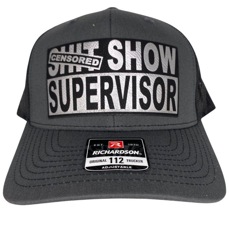 Shit show supervisor (censored) BLACK/SILVER