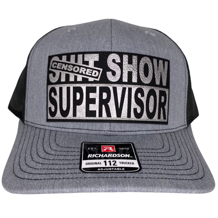 Shit show supervisor (censored) BLACK/SILVER